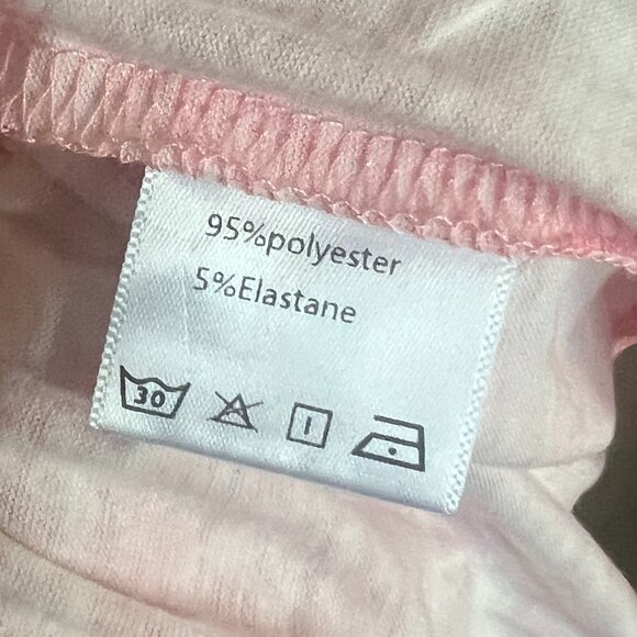 Anrabess pink flower print cotton stretch dress. Size L NWT - Picture 4 of 4